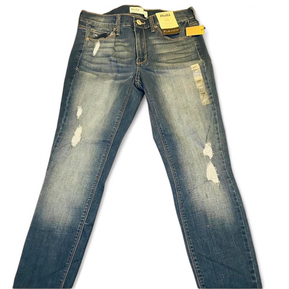 NWT Mudd Low Rise Distressed skinny Jeans